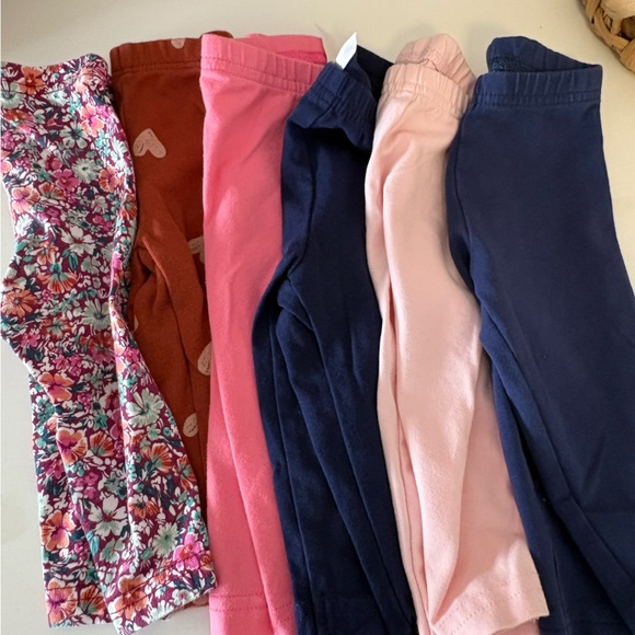 GUC set of 6 play condition and nwot baby 6m pants - Picture 1 of 10